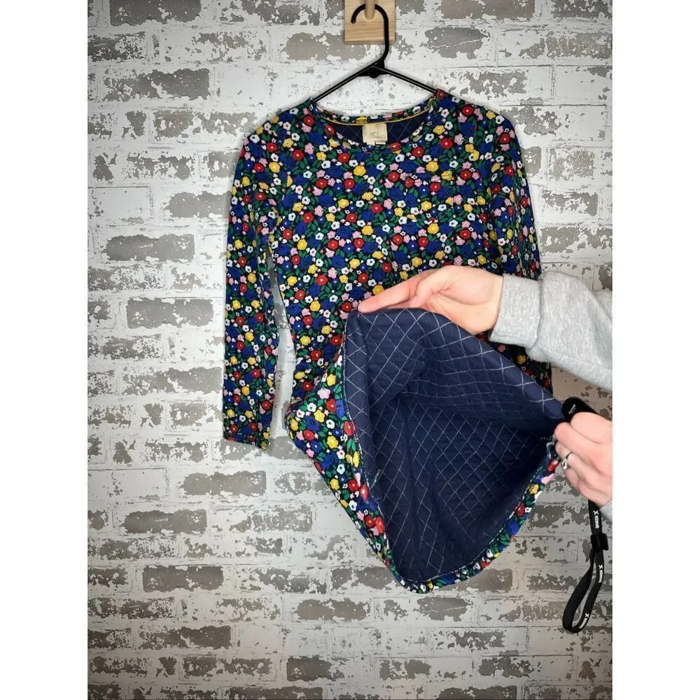 Boden girls | little girls floral dress quilted